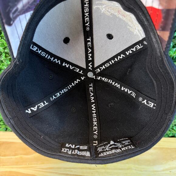 Team Whiskey We Endure Hat Cap Sz S/M USA Flag 2nd Amendment Under Bill - Picture 6 of 8